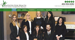 Desktop Screenshot of dentistryforhealthomaha.com