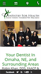 Mobile Screenshot of dentistryforhealthomaha.com