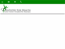 Tablet Screenshot of dentistryforhealthomaha.com